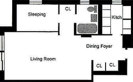 2nd image of 159 W 53rd St #19G