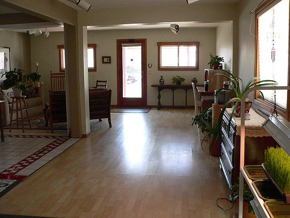 downstairs, looking toward front of house