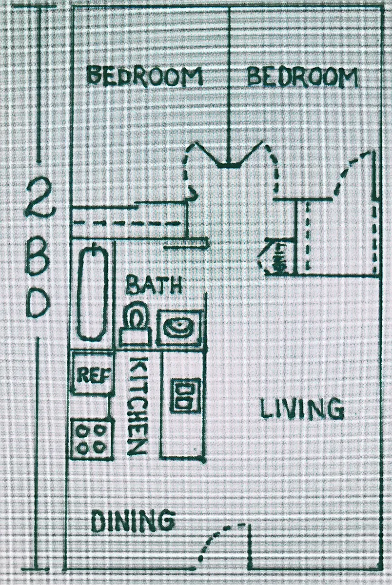 Floor plan 2BD