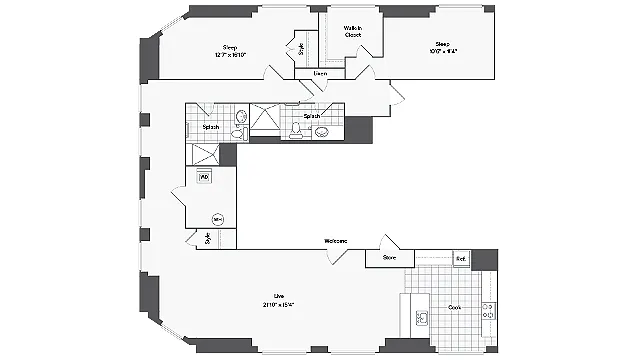 Floor plan Centreville