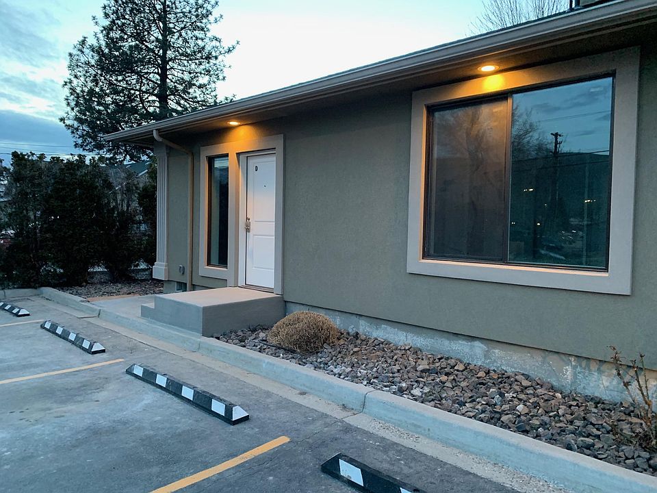 Apartment is on the back side of building in the Alley of 1223 Sheridan ave. Suite D with two parking spaces.