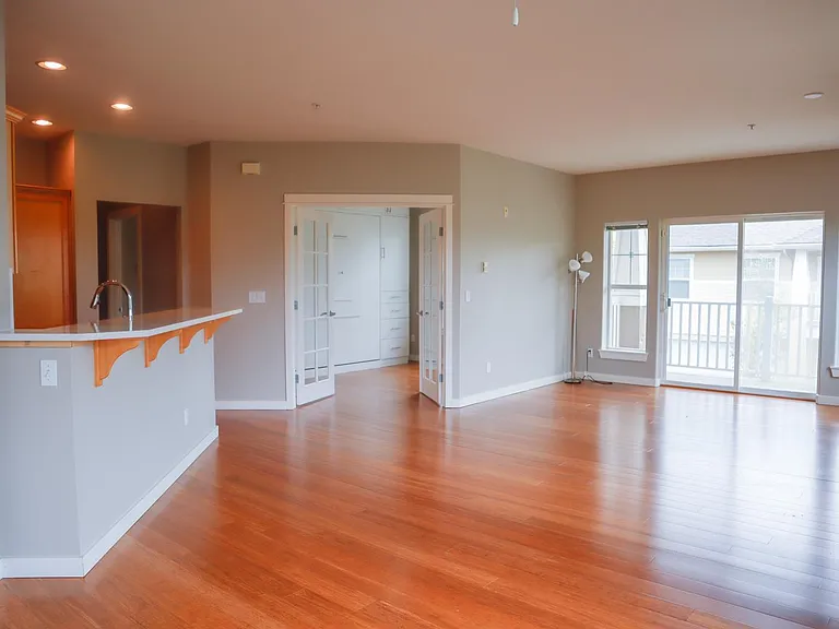 Great looking hardwood floors.