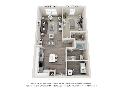 Floor plan A2 Live Local