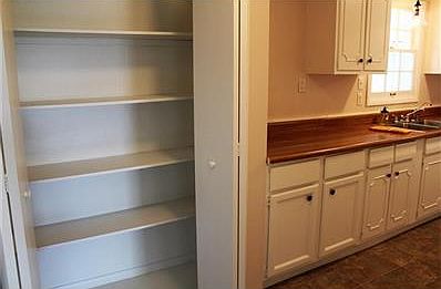 One of two pantries