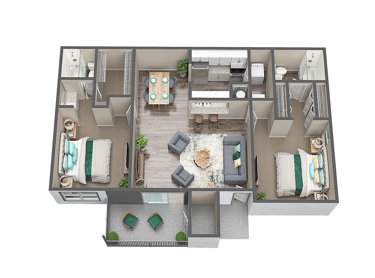 Floor plan B2