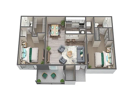 Floor plan B2