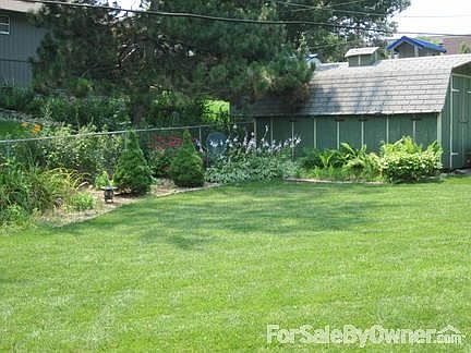 View from the front door. 3 bedrooms and 1 bath upstairs.