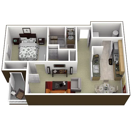Floor plan The Jamestown