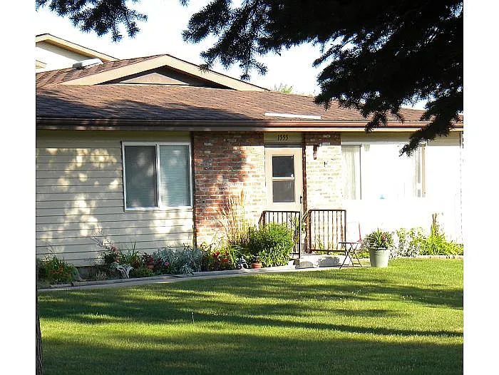 Lawn in front of building - Broadwater Village