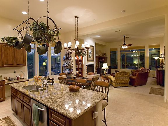 Large Kitchen, Eating Area, Combined With Family Room