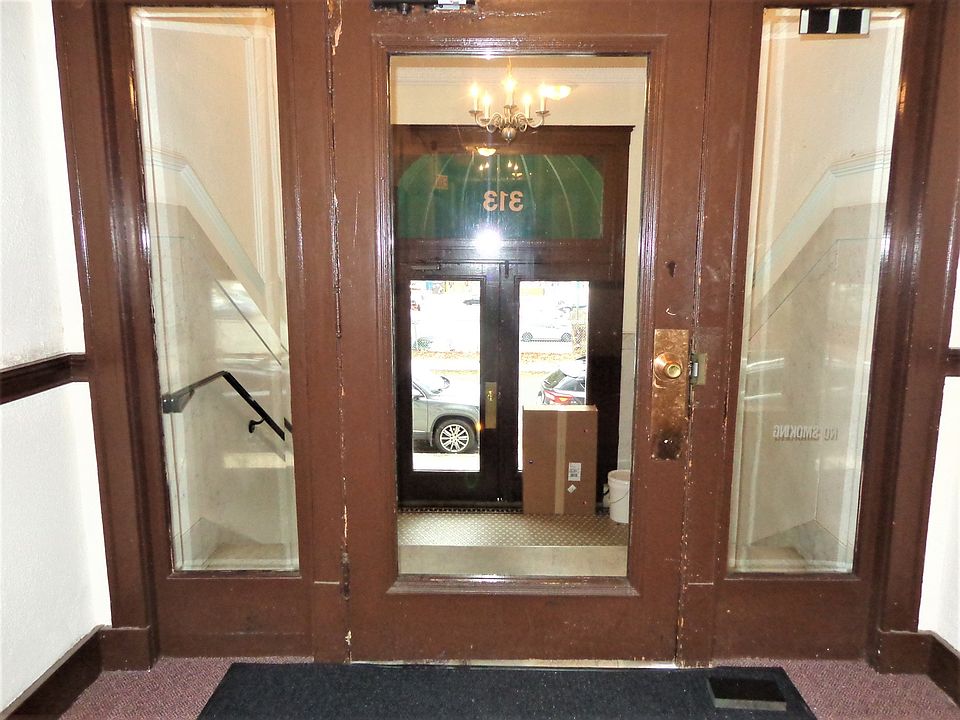 Lobby entrance.