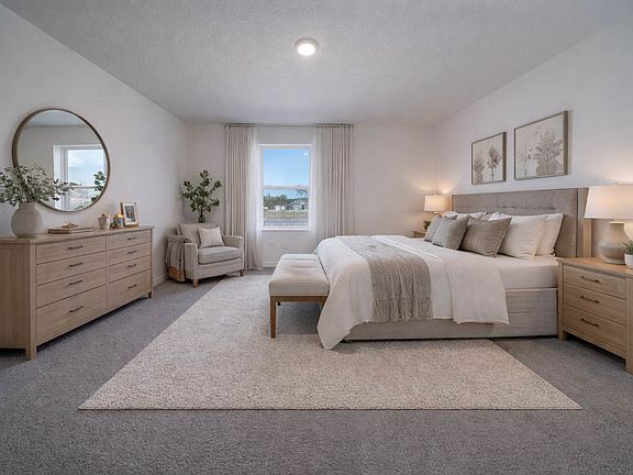 Spacious and Relaxing Primary Bedroom in Central Florida Townhome