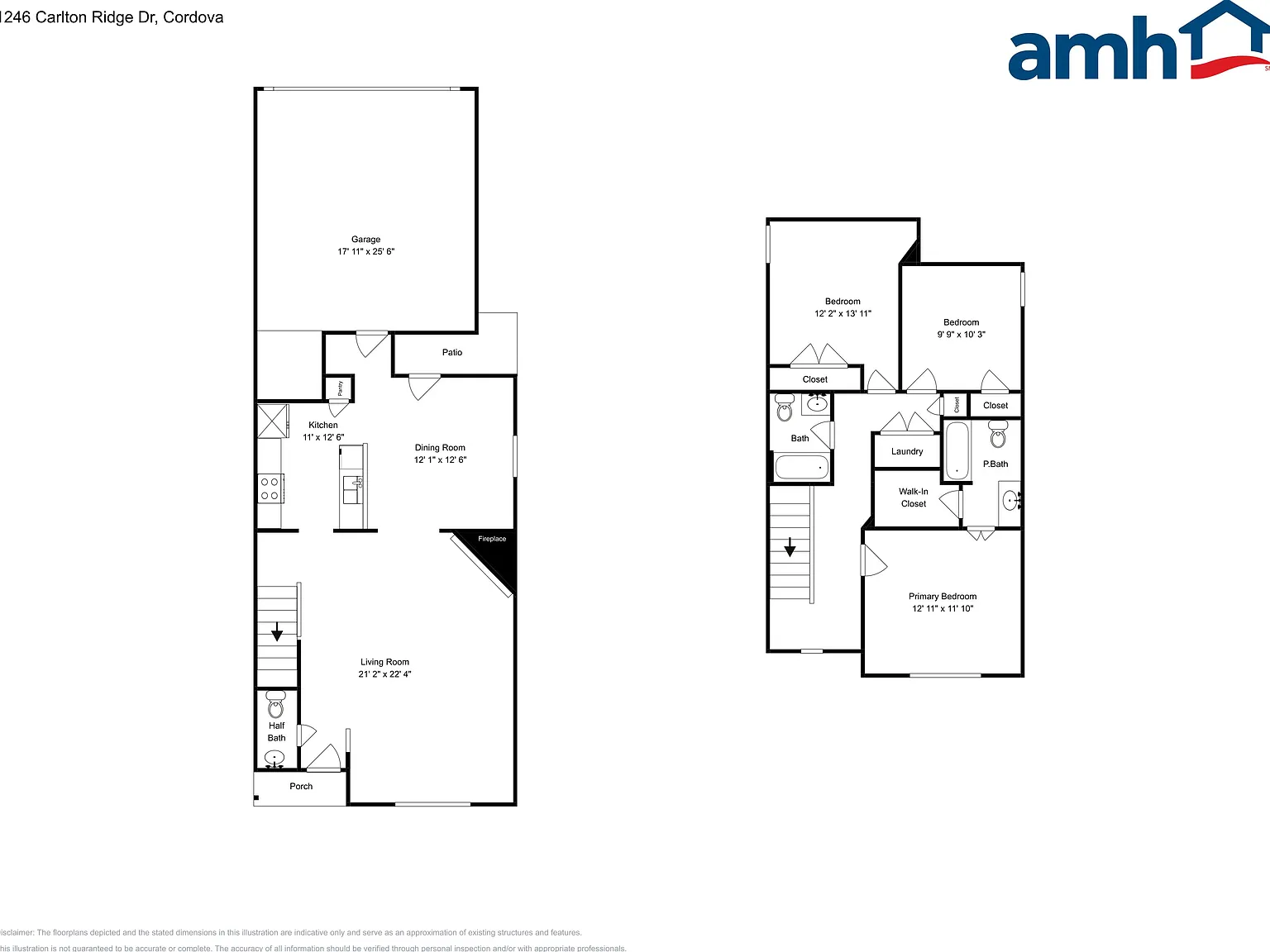 3 bed, 2.5 bath, 1551 sqft, $1,825 — Photo 2