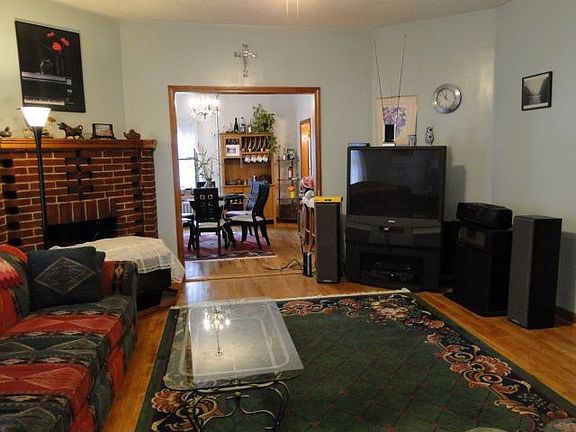 Living Room with Fireplace