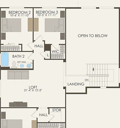 Second Floor 4 br 2.5 ba