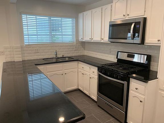 Kitchen with ample cabinet space.