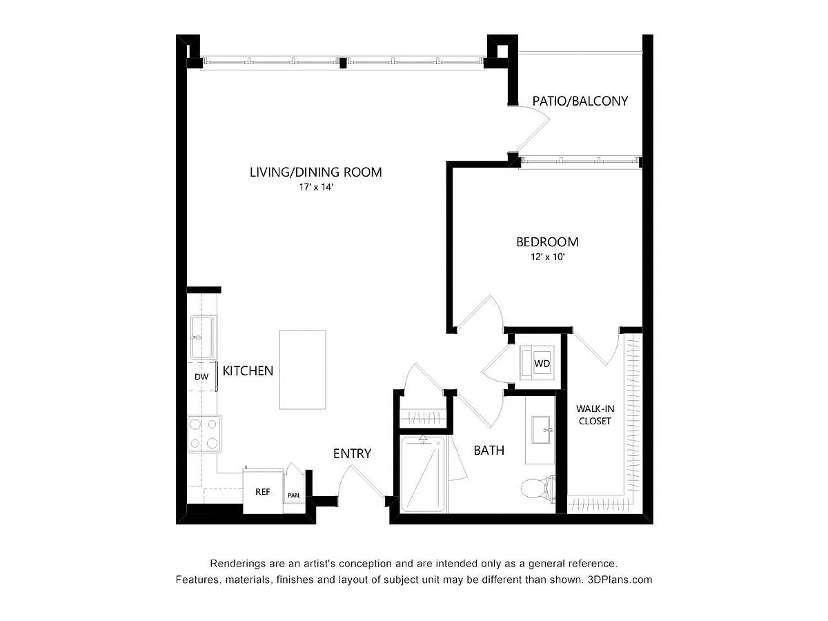 Floor plan HARBOR A2