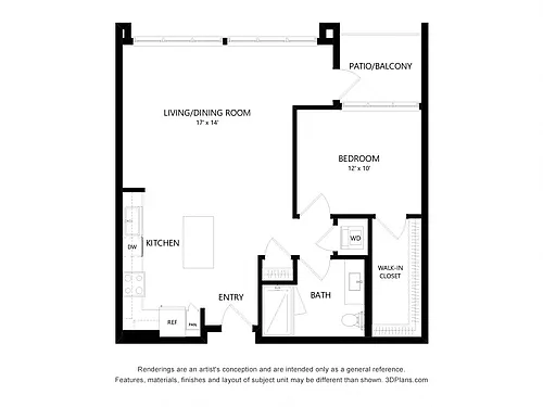 Floor plan HARBOR A2