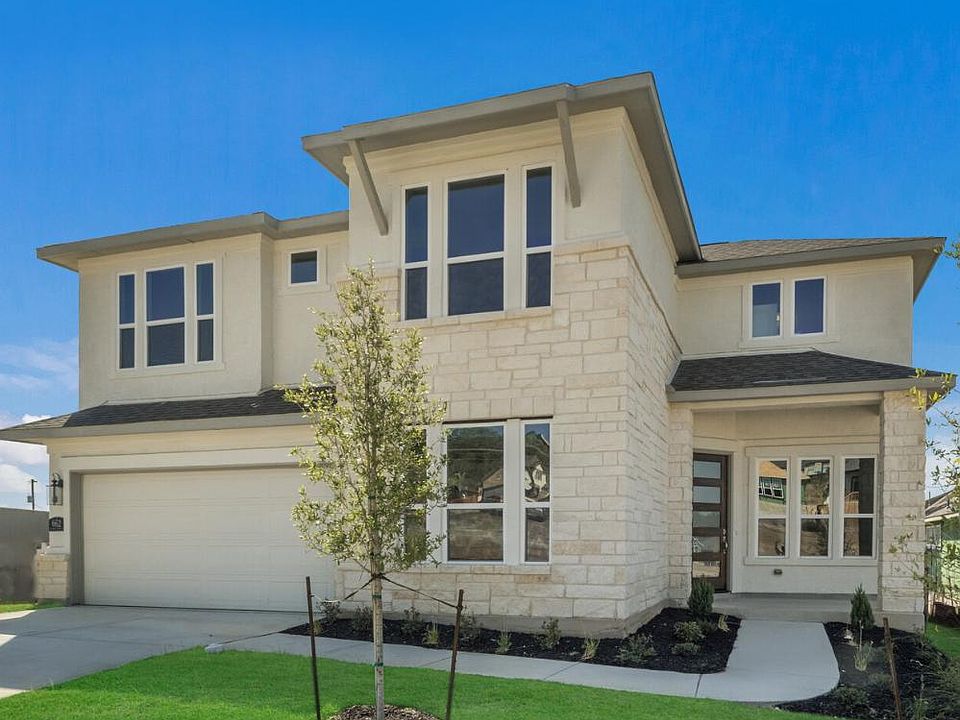 Gorgeous stucco and stone exterior