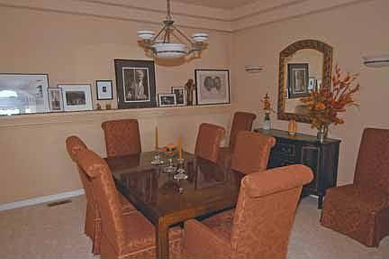 Formal dining room