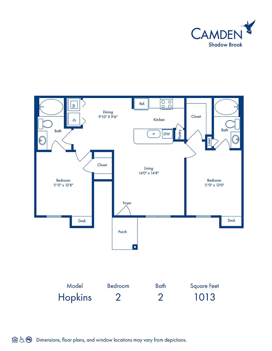 Floor plan Hopkins
