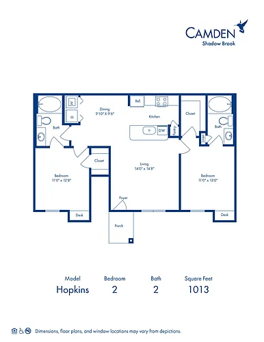 Floor plan Hopkins
