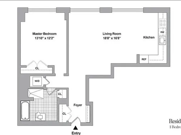 100 Riverside Blvd APT 9A, New York, NY 10069