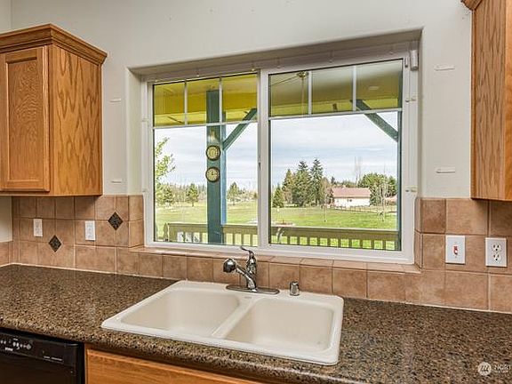 Bucolic views out kitchen windows
