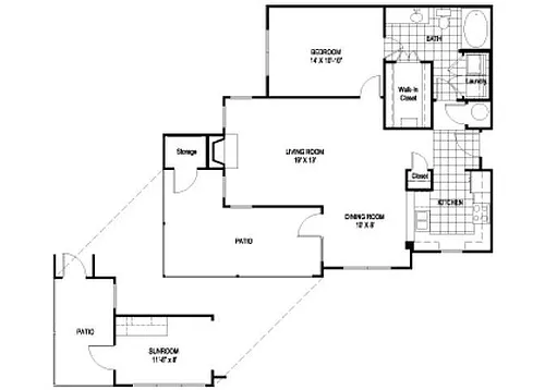Floor plan PRINCETON