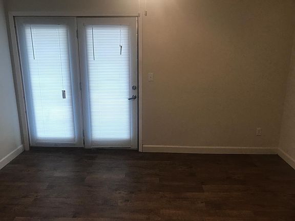 Bedroom with back entry