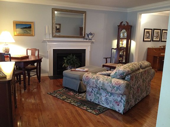 Formal Living Room with Fireplace