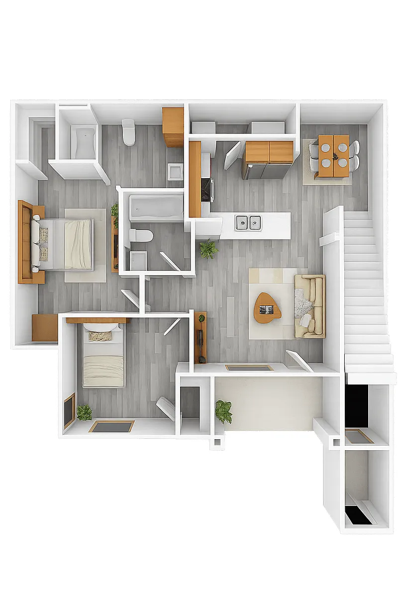 Floor plan Heartland House