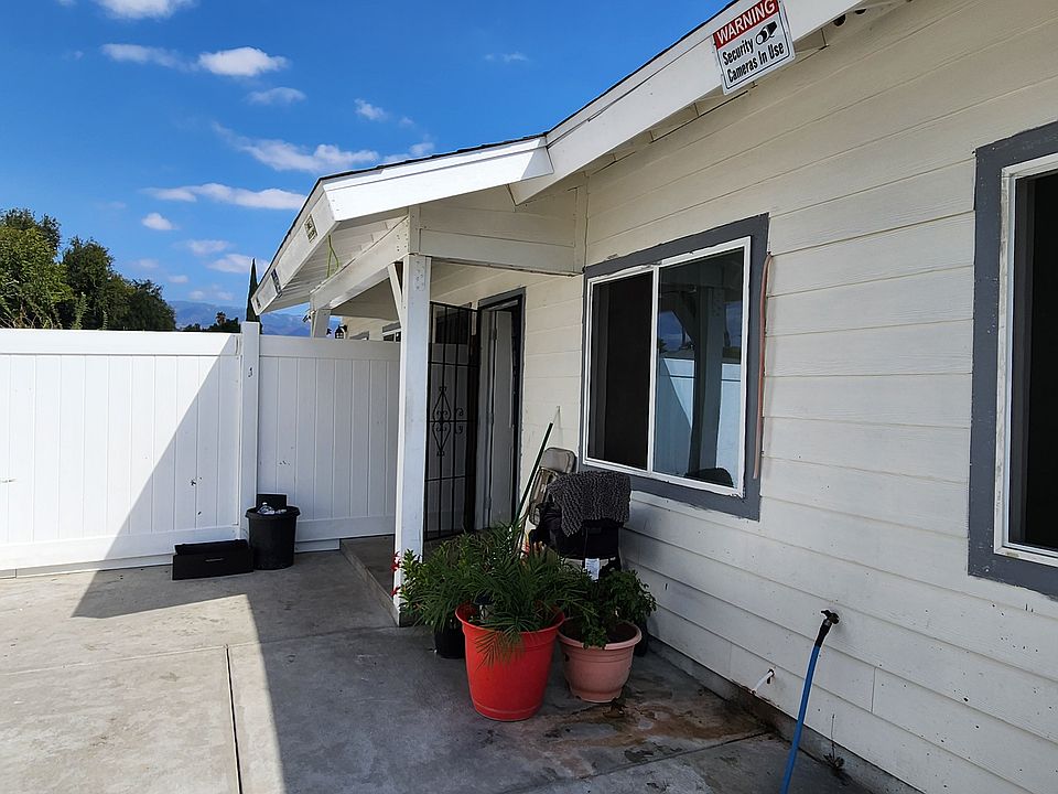 Front of House with private yard