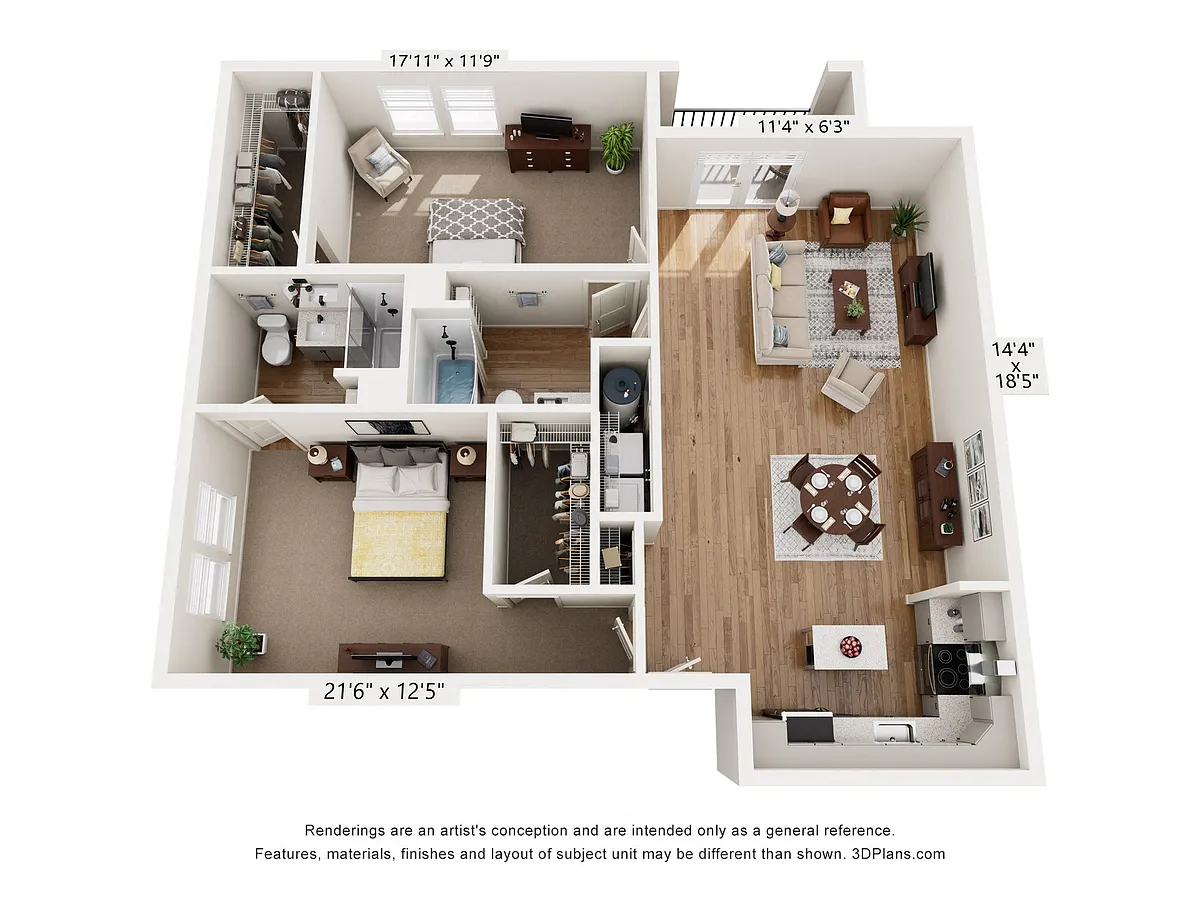 Floor plan B2D
