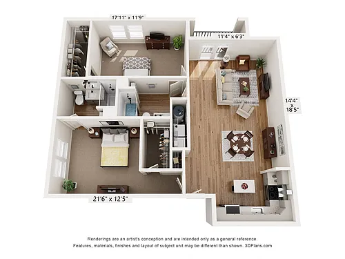 Floor plan B2D