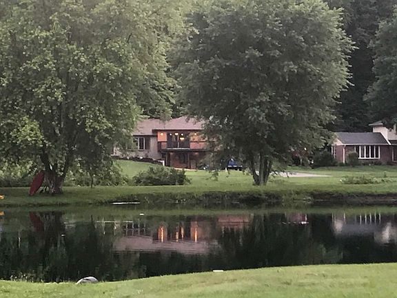 From across the lake