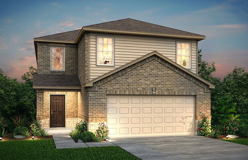The Springfield, a 2-story new construction home showing Home Exterior X