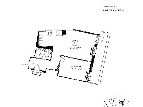 2nd image of 63 Wall St APT 3006
