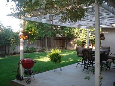 Covered Patio, Barbque, Fruit Trees