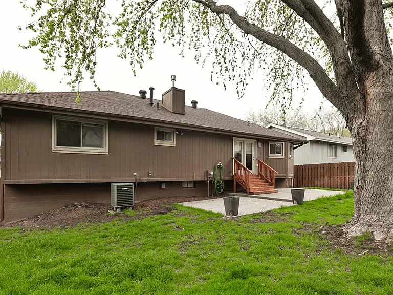Back of Home, Fully Fenced, Patio Area with Planters