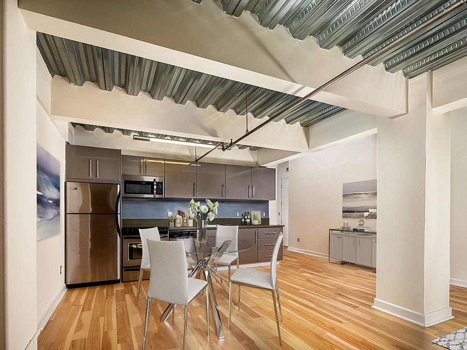 dining area and kitchen