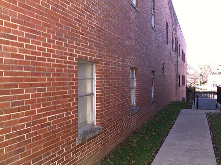 North side of property