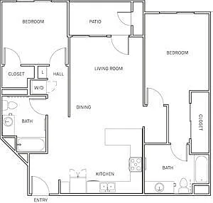 Floor plan B3