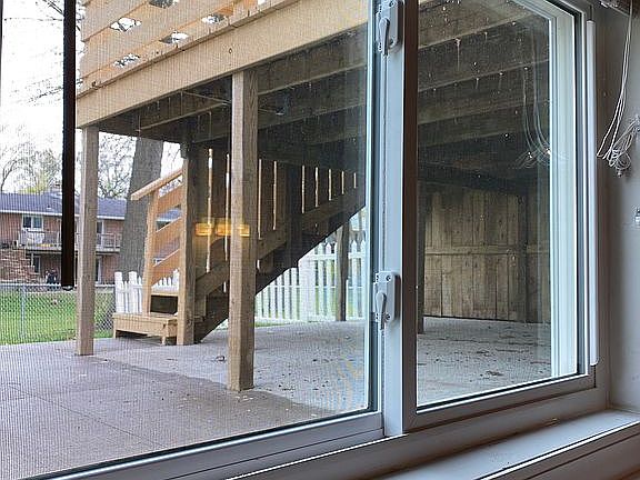 View under Patio from LL