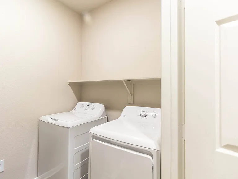 Washer and Dryer Included!