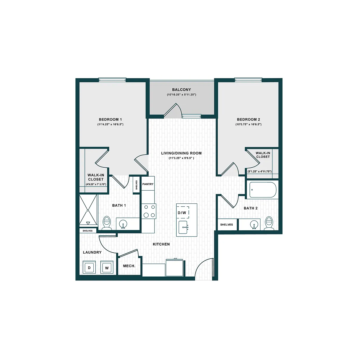 Floor plan B1