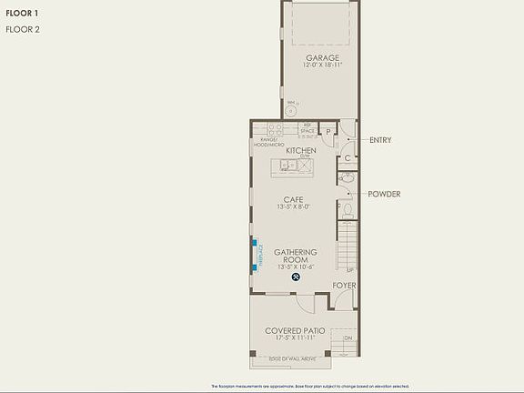Unit A Floor Plan, Quick Move-In Home, Floor 1