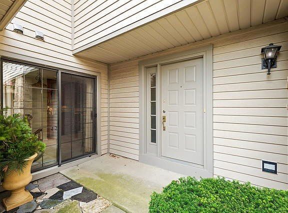 Courtyard Entry with Room for an Outdoor Sitting Area