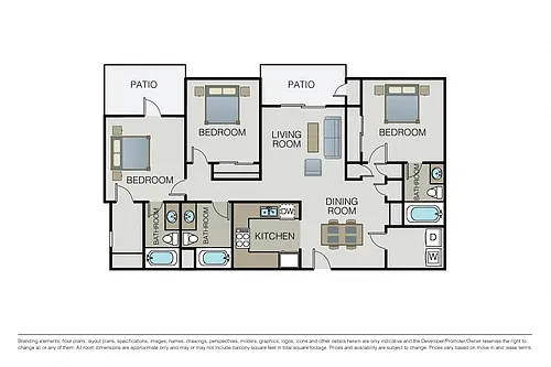 Floor plan Bella Terra