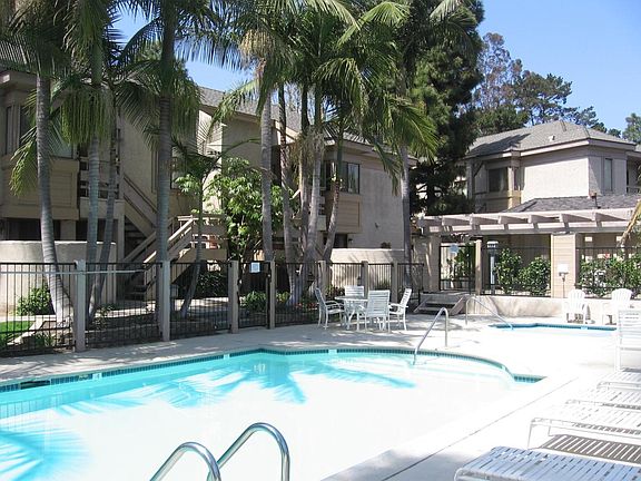 Tropical pool and spa area